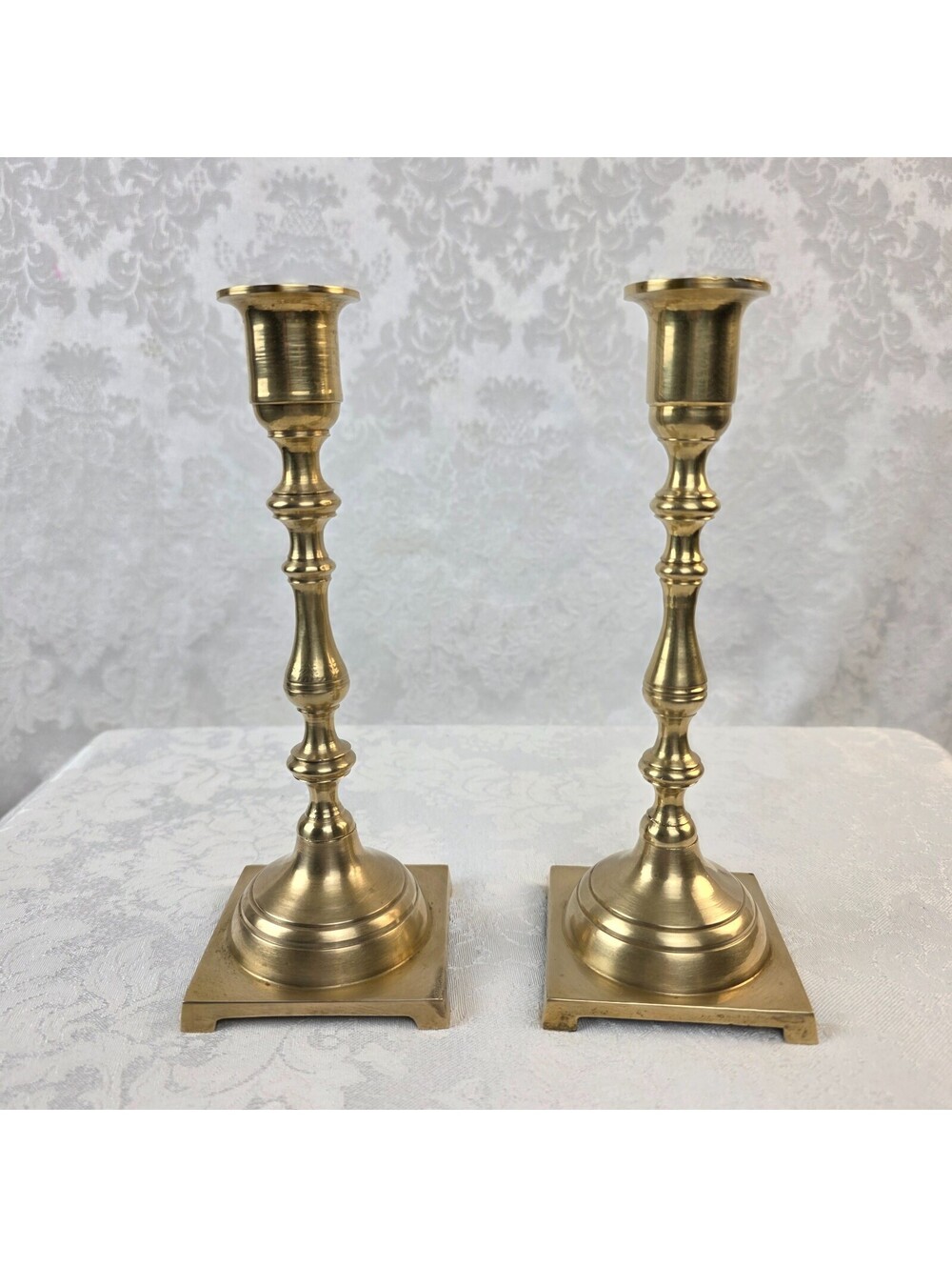 Brass Candle Sticks Vintage